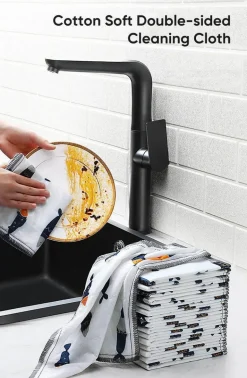 Wiederverwendbare Küchentücher – Super saugfähige, umweltfreundliche Tücher