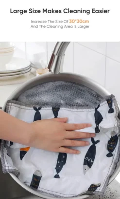 Wiederverwendbare Küchentücher – Super saugfähige, umweltfreundliche Tücher