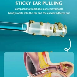 Wiederverwendbare Ohrenstäbchen – Schnellreinigungswerkzeug für die Ohrenhygiene