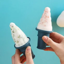 Wiederverwendbare Packung mit Eisformen für Eis am Stiel