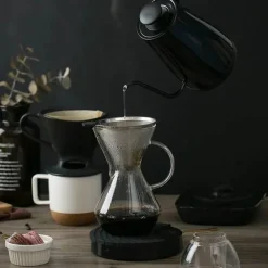 Wiederverwendbarer Kaffeefilter aus Edelstahl – Umweltfreundlicher Filter für die Tropfkaffeemaschine