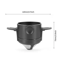 Wiederverwendbarer Kaffeefilterkegel – Umweltfreundliche Filterkaffeemaschine