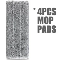 Wiederverwendbarer Mikrofaser-Flachmopp – waschbares Reinigungswerkzeug