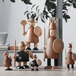 Wikinger-Wohndekor aus Holz – Kreativer nordischer Akzent