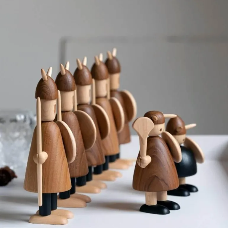 Wikinger-Wohndekor aus Holz – Kreativer nordischer Akzent