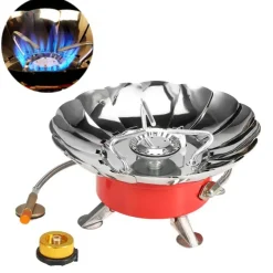 Windbeständiger tragbarer Gaskocher – langlebige Kochlösung für draußen