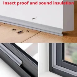 Winddichte Fensterdichtungsstreifen – selbstklebende Isolierung für Luftschleuse