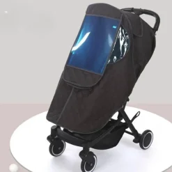 Winddichte Kinderwagenabdeckung – Schutz bei jedem Wetter