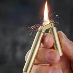 Winddichtes Kerosinfeuerzeug - Faltbares kreatives Design