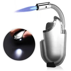 Winddichtes LED-Campingfeuerzeug – Jet-Flame-Tool für den Außenbereich