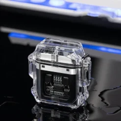 Winddichtes Regenbogen-Fackelfeuerzeug – prismatisches flammenloses Design