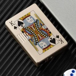 Winddichtes Spielkartenfeuerzeug – Stilvolles Flammenwerkzeug