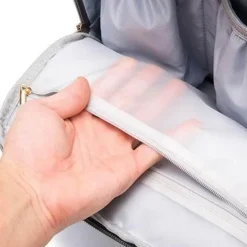 Windelrucksack für Mütter und Babys mit großer Kapazität – multifunktionales USB-Design