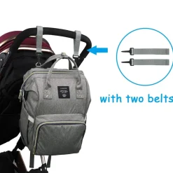 Windelrucksack für Mütter und Babys mit großer Kapazität – multifunktionales USB-Design