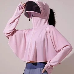 Windjacke mit Kapuze und UV-Schutz – leichte Outdoor-Bekleidung aus Eisseide