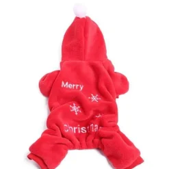 Winter-Hundekostüm – Festliches Schneeflocken-Haustier-Outfit