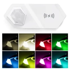 Wireless Charger LED Night Light - 2-in-1 Design