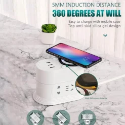 Wireless Charging Hub - Multifunktionale Steckdose