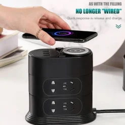 Wireless Charging Hub - Multifunktionale Steckdose