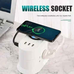 Wireless Charging Hub - Multifunktionale Steckdose