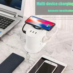 Wireless Charging Hub - Multifunktionale Steckdose