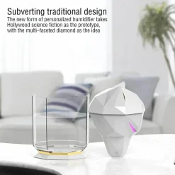 Wolfskopf-Luftbefeuchter – Aromatherapie-Diffusor für ätherische Öle, Nachtlampe