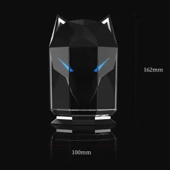 Wolfskopf-Luftbefeuchter – Aromatherapie-Diffusor für ätherische Öle, Nachtlampe