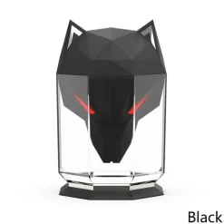 Wolfskopf-Luftbefeuchter – Aromatherapie-Diffusor für ätherische Öle, Nachtlampe