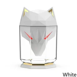 Wolfskopf-Luftbefeuchter – Aromatherapie-Diffusor für ätherische Öle, Nachtlampe