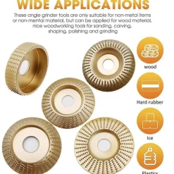 Wood Master Sanding Disc Precision Carving Tool