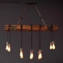 Wooden LED Lamps - Stylish Luxury Decorative Lighting