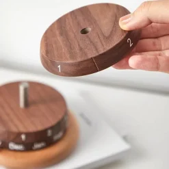 Wooden Planet Kalender - Einzigartiger Schreibtisch-Organizer-Planer