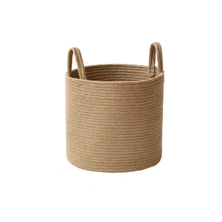Woven Storage Basket - Brooke Decorative Organizer