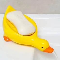 Wütende Ente Cartoon Lagerung Drainable