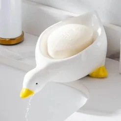 Wütende Ente Cartoon Lagerung Drainable