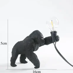 Wütende Gorilla-Nachtlampe – einzigartige Tischlampe für die Inneneinrichtung