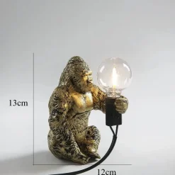 Wütende Gorilla-Nachtlampe – einzigartige Tischlampe für die Inneneinrichtung