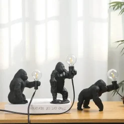 Wütende Gorilla-Nachtlampe – einzigartige Tischlampe für die Inneneinrichtung