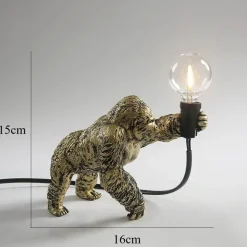 Wütende Gorilla-Nachtlampe – einzigartige Tischlampe für die Inneneinrichtung
