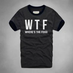 WTF Wo ist das Essen T-Shirt - Lustiges Foodie T-Shirt