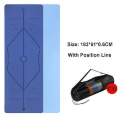 Yogamatte – Übungsmatte zur Körperausrichtung für eine optimale Haltung