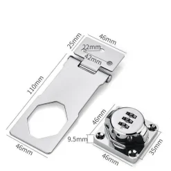 Zahlenschloss – Sicherheitskennwortschloss für erhöhte Sicherheit