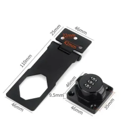 Zahlenschloss – Sicherheitskennwortschloss für erhöhte Sicherheit