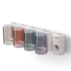 Zahnbürstenhalter – Multifunktionaler Badezimmer-Organizer und Aufbewahrungslösung