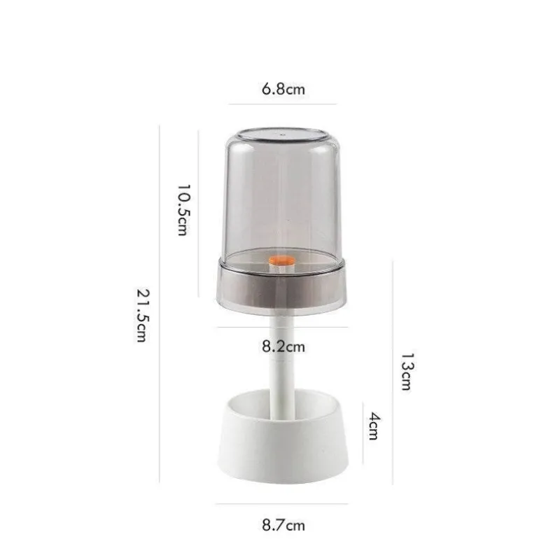 Zahnbürstenhalter – Staubdichter Badezimmer-Organizer