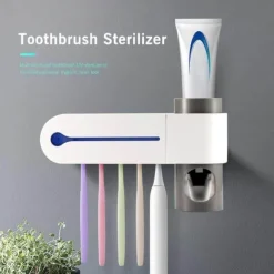 Zahnbürsten-Organizer – Desinfektionshalter zur Wandmontage