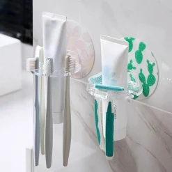 Zahnbürsten-Organizer-Ständer – platzsparende Badezimmeraufbewahrung