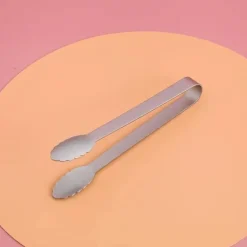 Zange aus Edelstahl – vielseitiges Küchenwerkzeug für Lebensmittel, Eis