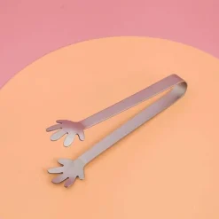 Zange aus Edelstahl – vielseitiges Küchenwerkzeug für Lebensmittel, Eis