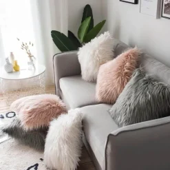 Zena Plüsch-Kissenbezug – weicher, dekorativer Kissenbezug